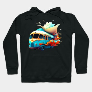 Magic Transport - bus Hoodie